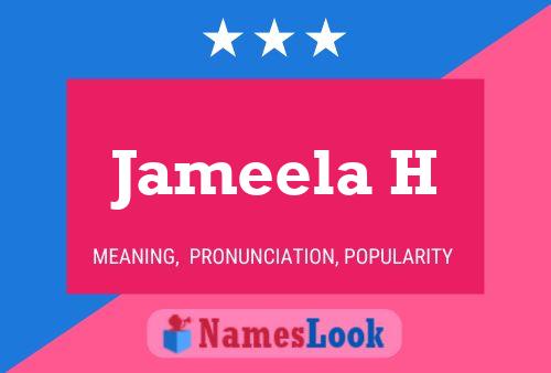 Poster del nome Jameela H