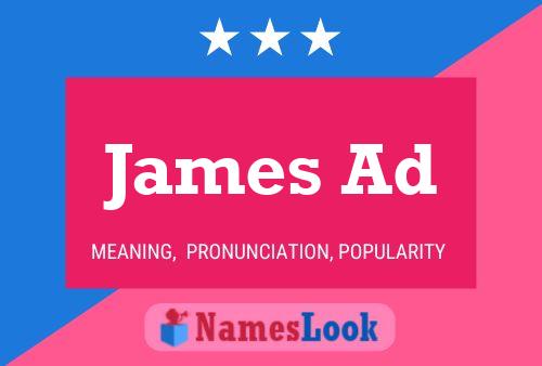 Poster del nome James Ad