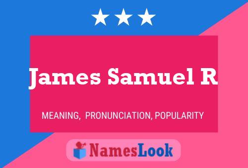 Poster del nome James Samuel R