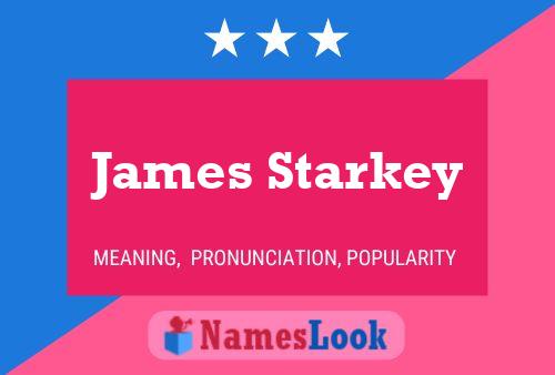 Poster del nome James Starkey