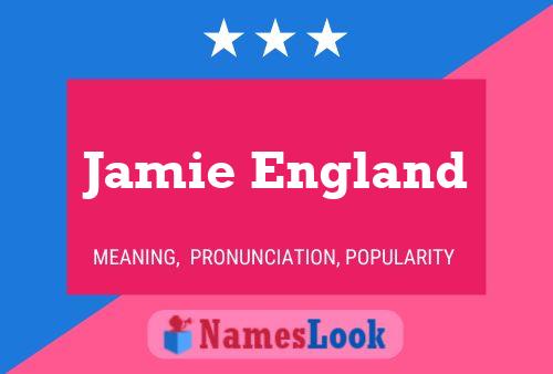 Poster del nome Jamie England