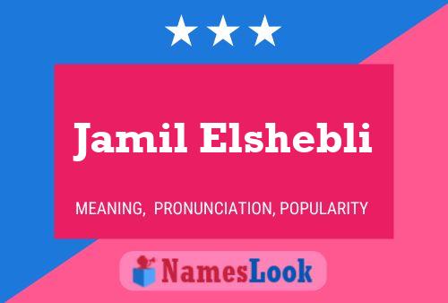 Poster del nome Jamil Elshebli