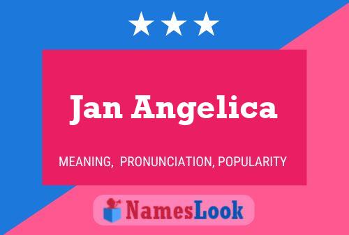 Poster del nome Jan Angelica