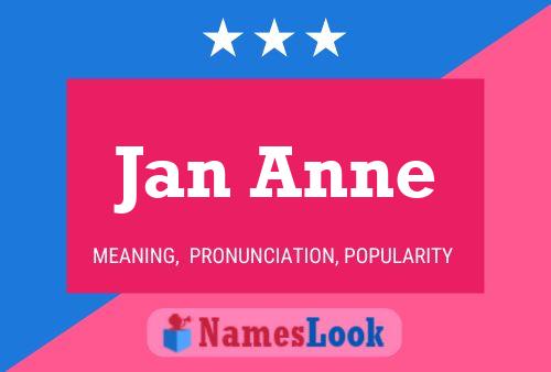 Poster del nome Jan Anne