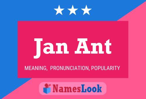 Poster del nome Jan Ant