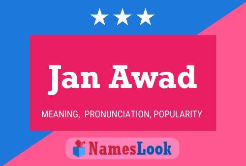 Poster del nome Jan Awad