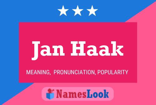 Poster del nome Jan Haak