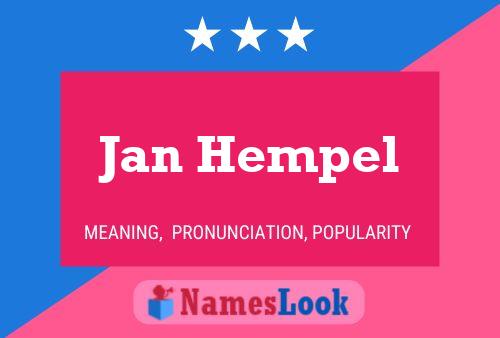 Poster del nome Jan Hempel