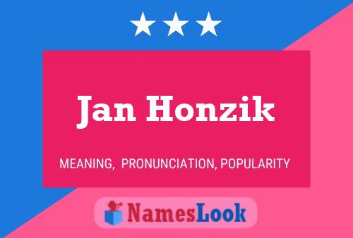 Poster del nome Jan Honzik