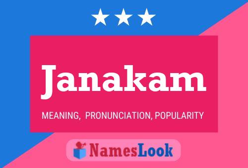 Poster del nome Janakam