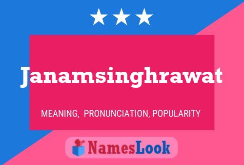 Poster del nome Janamsinghrawat