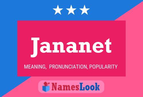 Poster del nome Jananet