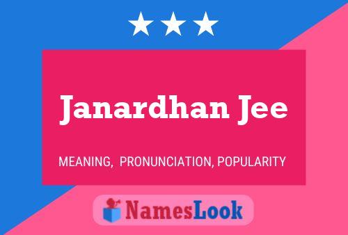 Poster del nome Janardhan Jee