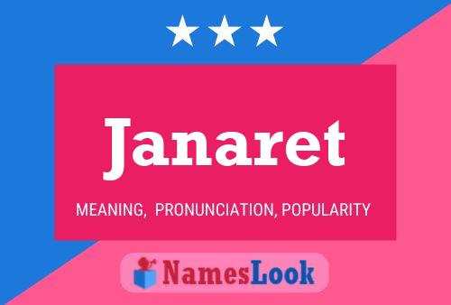 Poster del nome Janaret