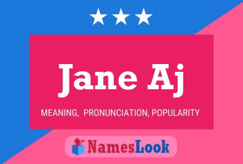 Poster del nome Jane Aj