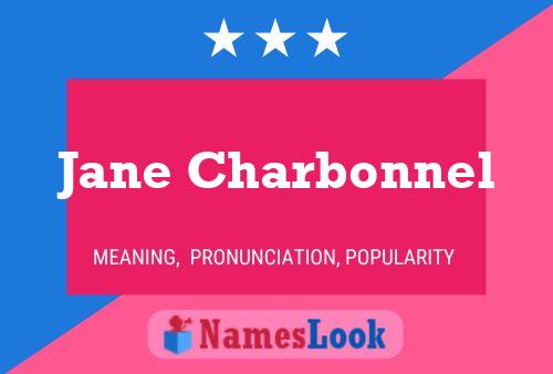 Poster del nome Jane Charbonnel