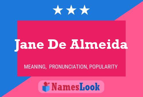 Poster del nome Jane De Almeida