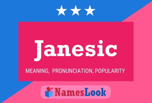 Poster del nome Janesic