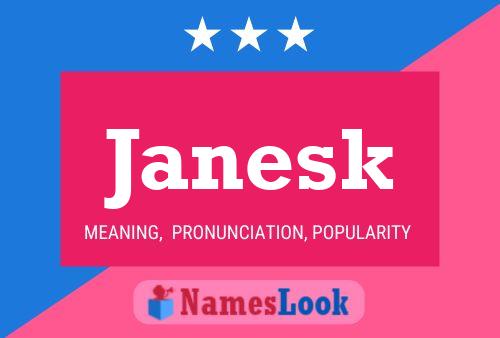 Poster del nome Janesk