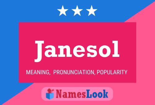 Poster del nome Janesol