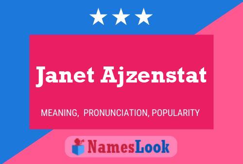 Poster del nome Janet Ajzenstat