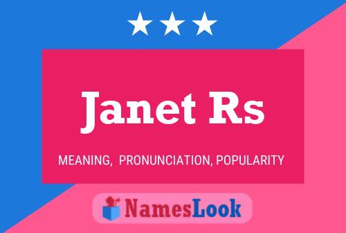 Poster del nome Janet Rs