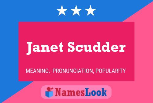 Poster del nome Janet Scudder