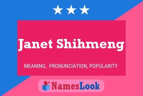 Poster del nome Janet Shihmeng