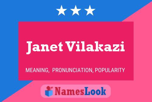 Poster del nome Janet Vilakazi