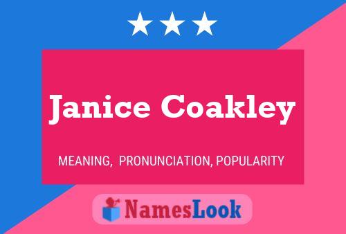 Poster del nome Janice Coakley