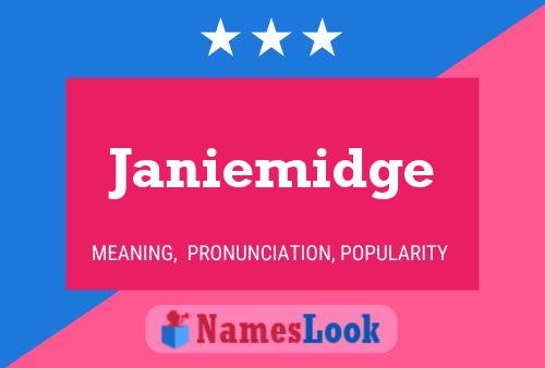 Poster del nome Janiemidge