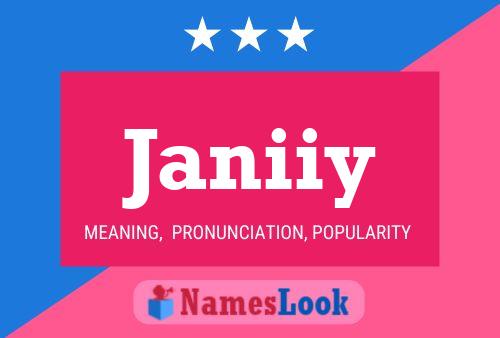 Poster del nome Janiiy