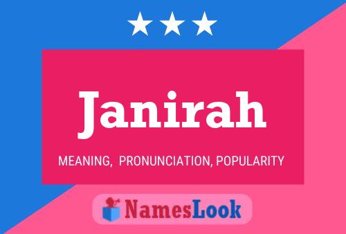 Poster del nome Janirah