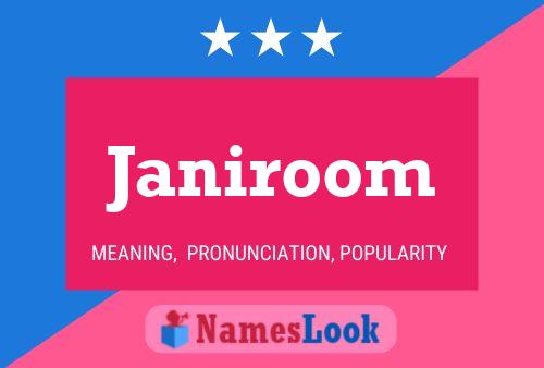 Poster del nome Janiroom