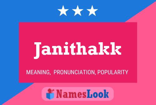 Poster del nome Janithakk