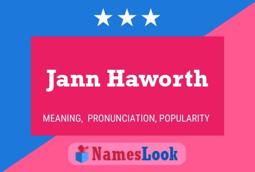 Poster del nome Jann Haworth