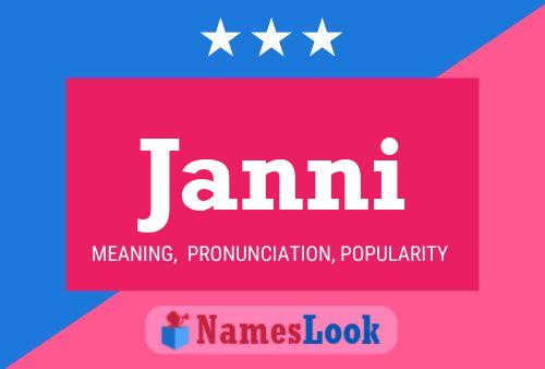 Poster del nome Janni