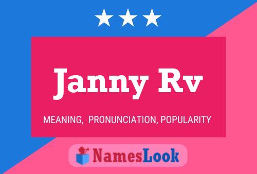 Poster del nome Janny Rv