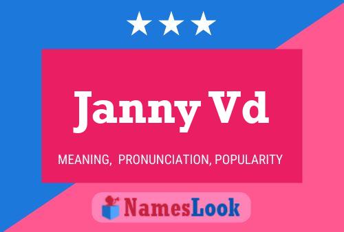 Poster del nome Janny Vd