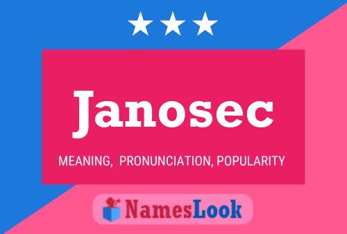 Poster del nome Janosec