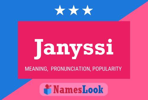 Poster del nome Janyssi