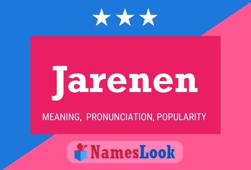 Poster del nome Jarenen