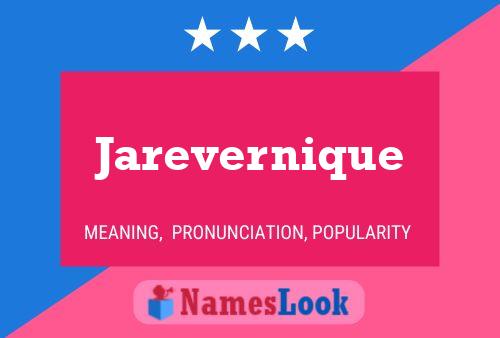 Poster del nome Jarevernique