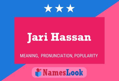 Poster del nome Jari Hassan