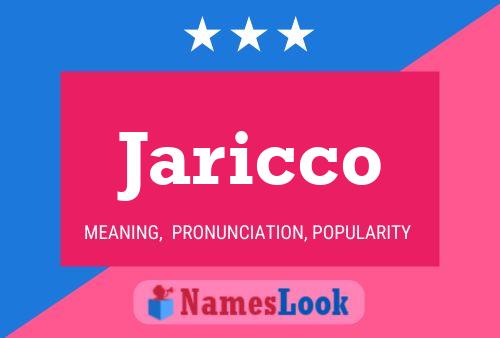 Poster del nome Jaricco