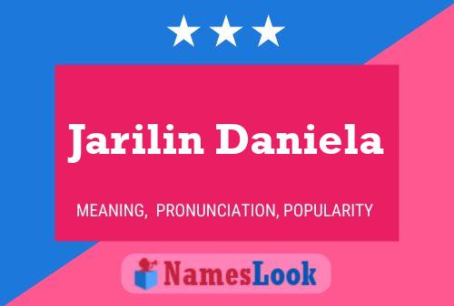 Poster del nome Jarilin Daniela