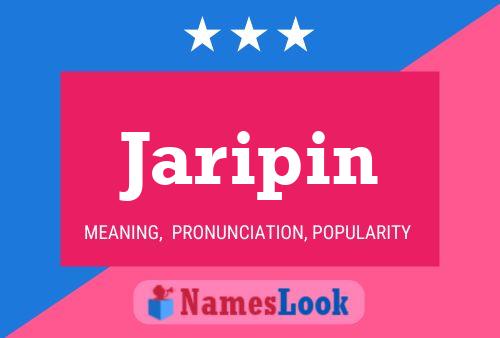 Poster del nome Jaripin