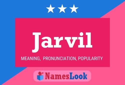 Poster del nome Jarvil