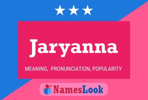 Poster del nome Jaryanna