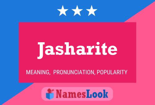 Poster del nome Jasharite